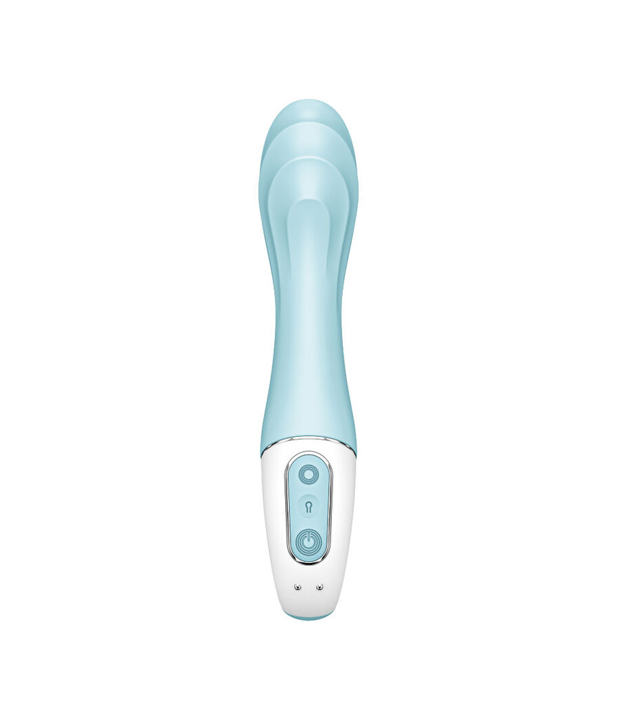 SATISFYER - AIR PUMP VIBRATOR 5+ INFLATABLE G-SPOT VIBRATOR APP BLUE
