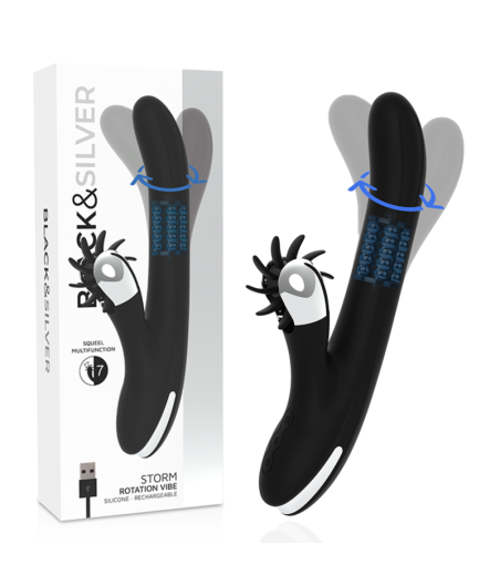 BLACK&SILVER - VIBRAZIONE DI ROTAZIONE DI BUNNY STORM