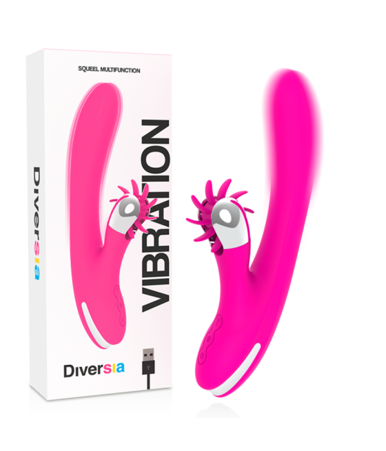 DIVERSIA - BUNNY VIBRATING 24 CM