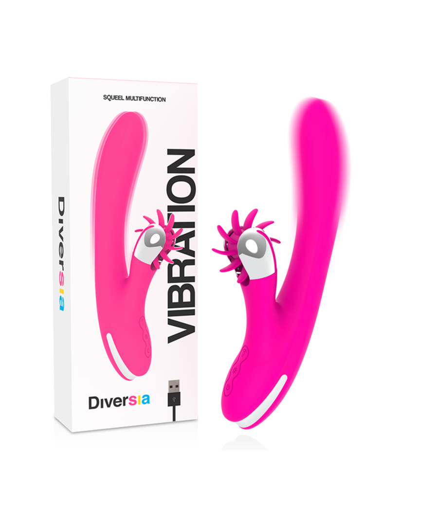 DIVERSIA - BUNNY VIBRATING 24 CM