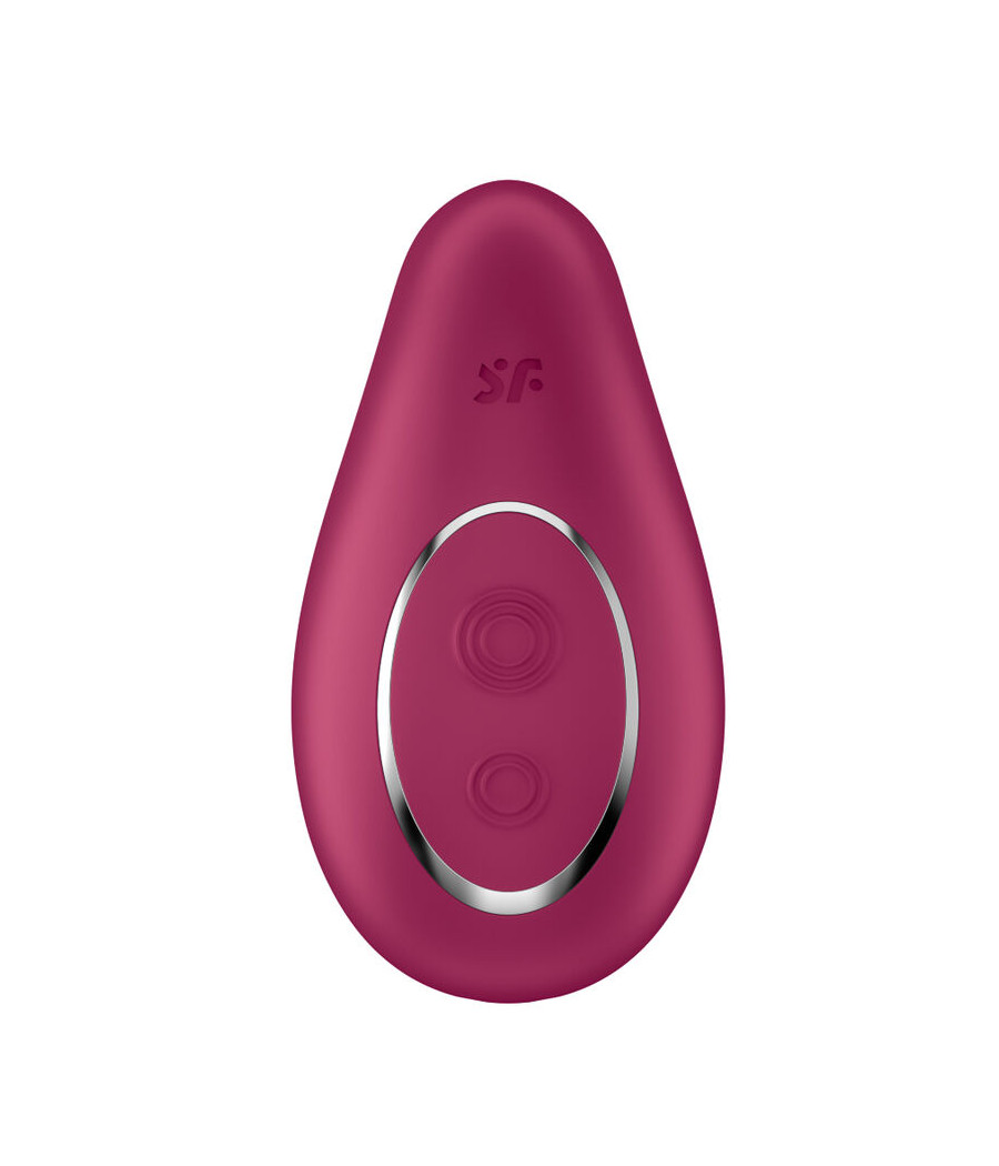 SATISFYER - VIBRADOR LAY-ON DIPPING DELIGHT VERMELHO