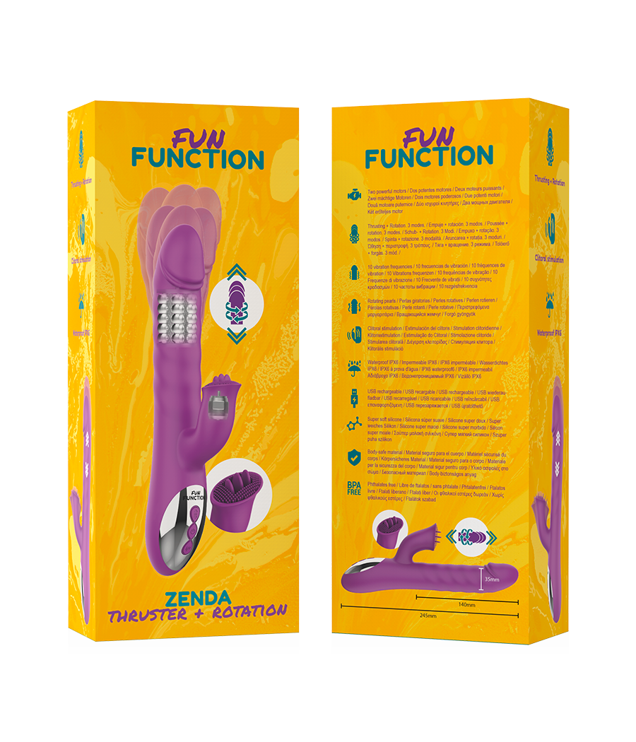 FUN FUNCTION - ZENDA THRUSTER E ROTAÇÃO