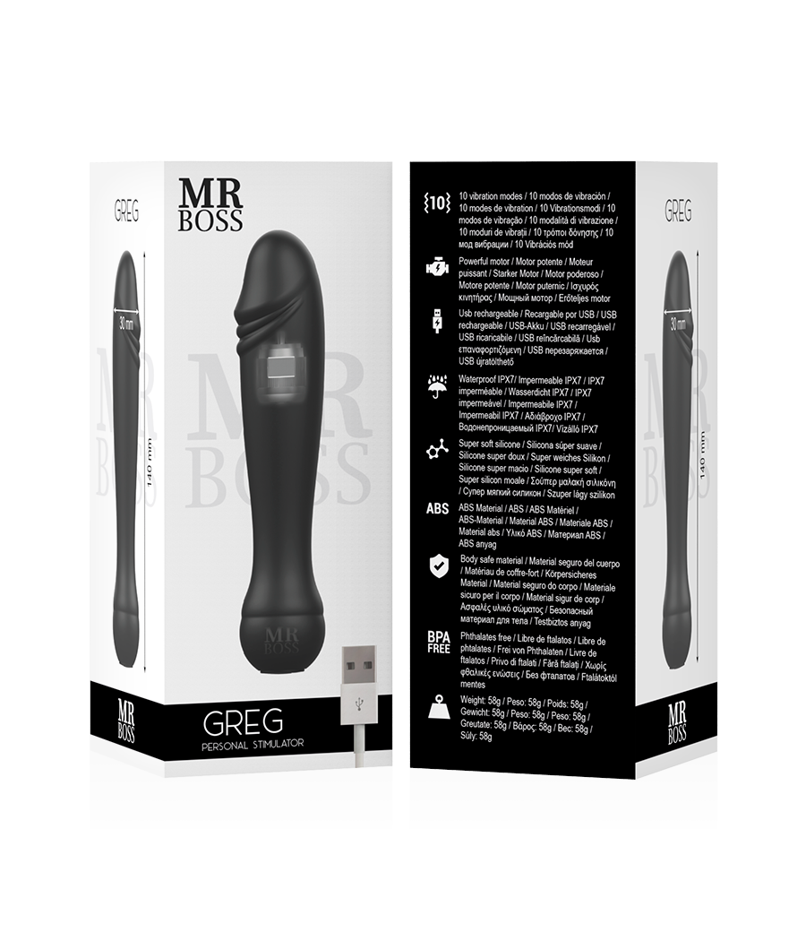 MR BOSS - STIMULATEUR PERSONNEL GREG