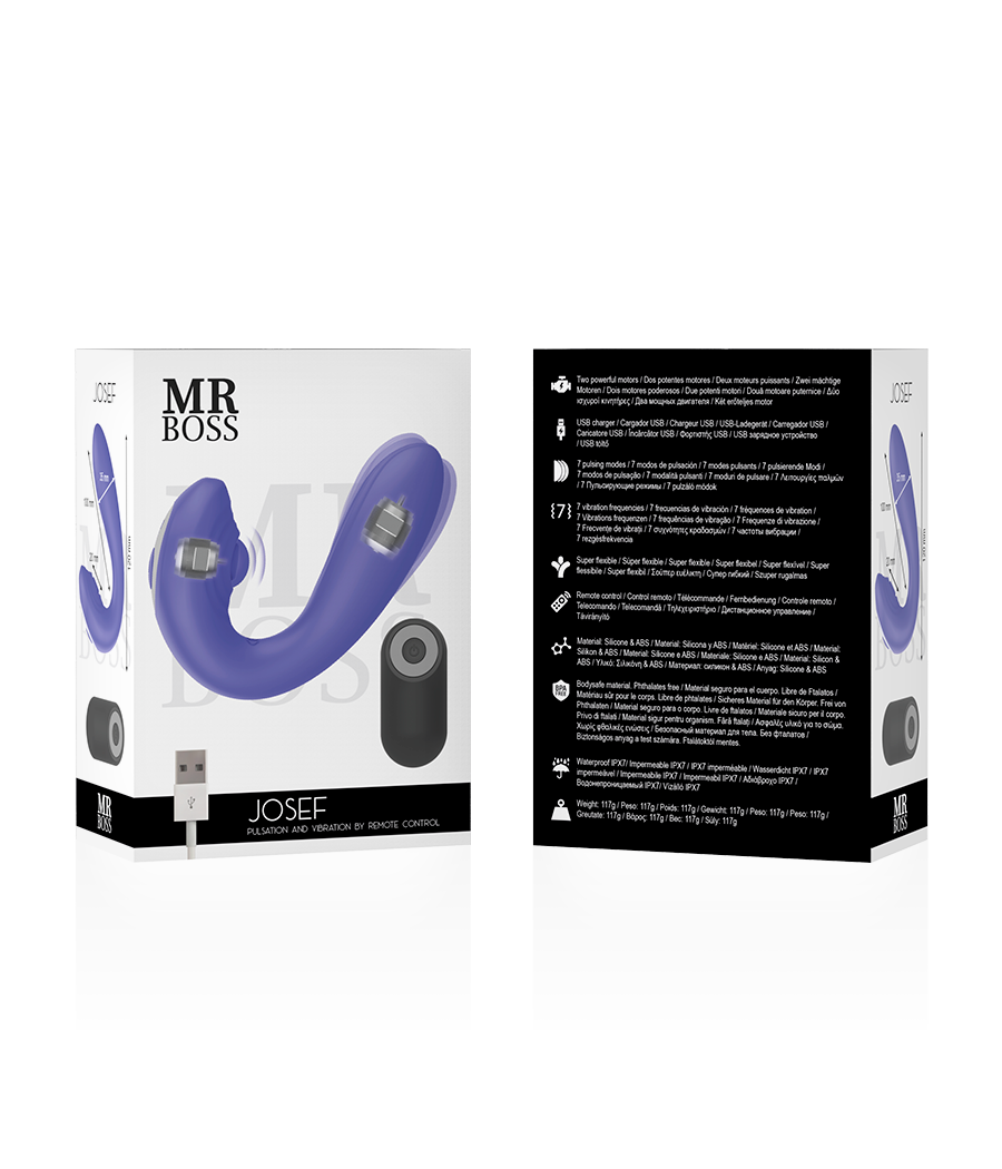MR BOSS - JOSEF PULSATION & VIBRATION REMOTE CONTROL FOR COUPLES