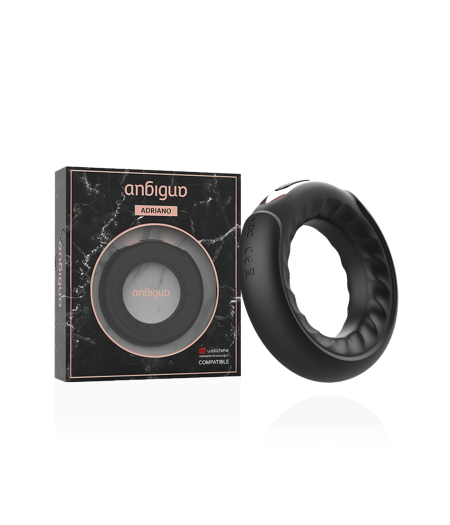 ANBIGUO - ADRIANO VIBRATIONSRING + WATCHME-FERNBEDIENUNG