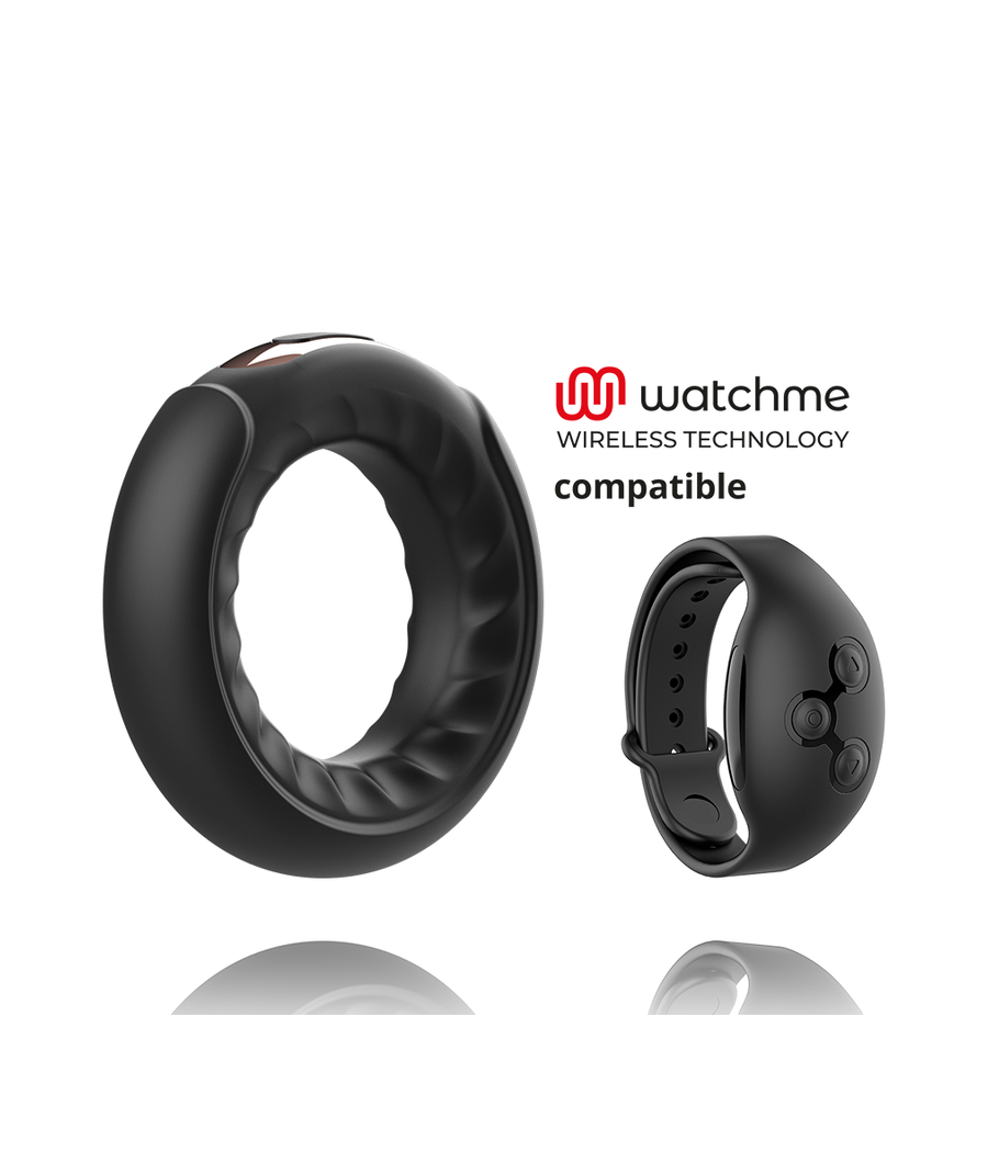 ANBIGUO - ADRIANO ANILLO VIBRADOR COMPATIBLE CON WATCHME WIRELESS TECHNOLOGY