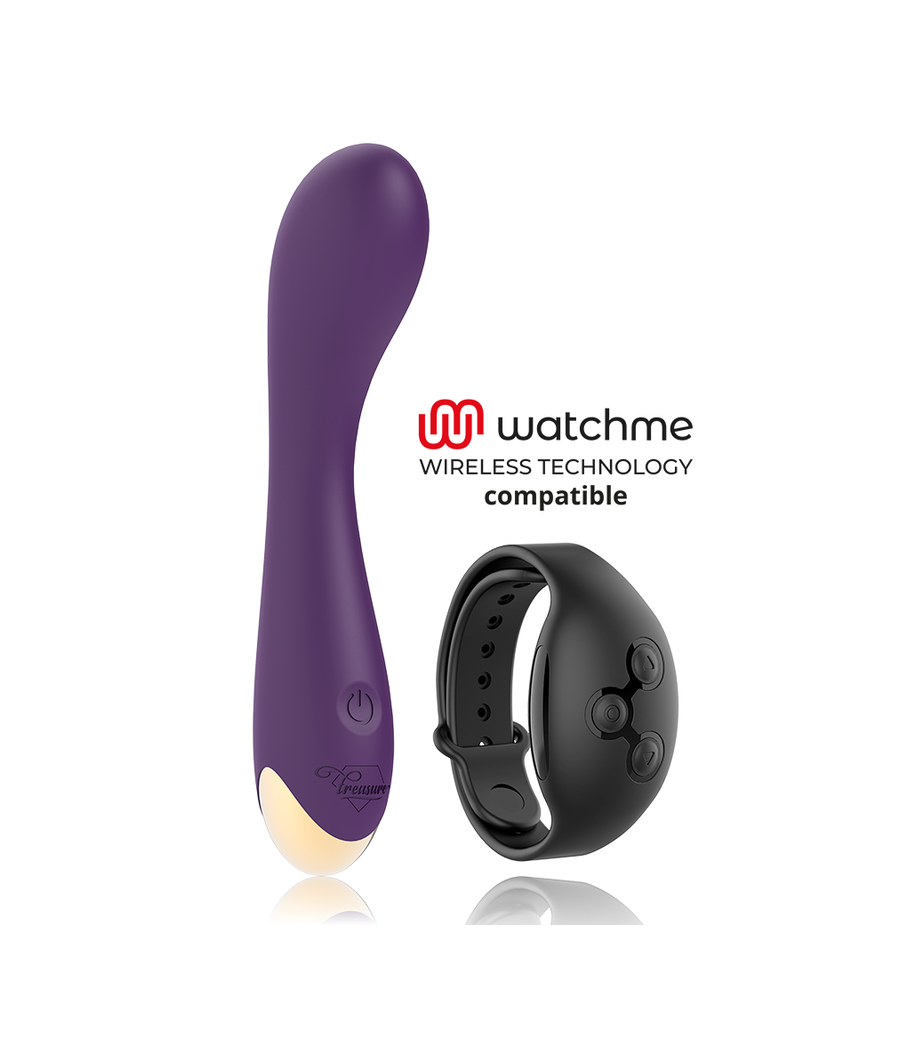 TREASURE - HANSEL G-PUNKT-VIBRATOR + WATCHME-FERNBEDIENUNG