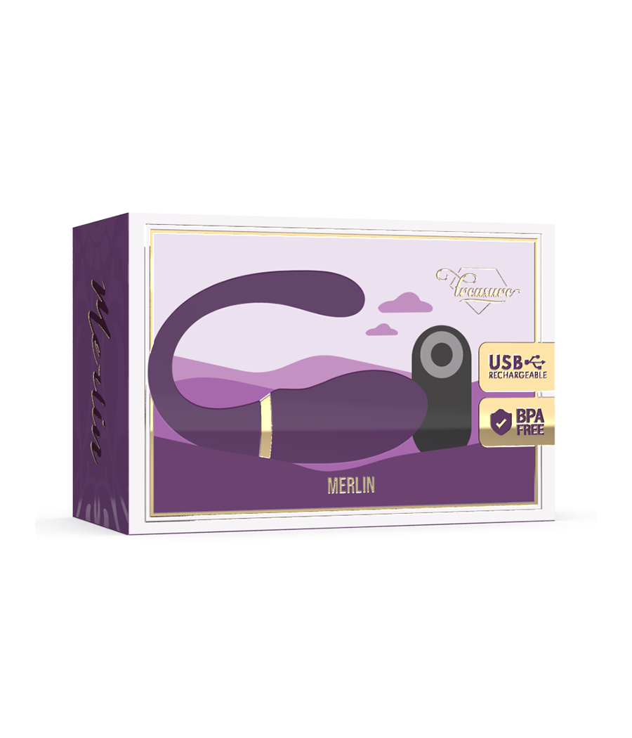 TREASURE - MERLIN DOUBLE COUPLE VIBRATEUR TÉLÉCOMMANDE