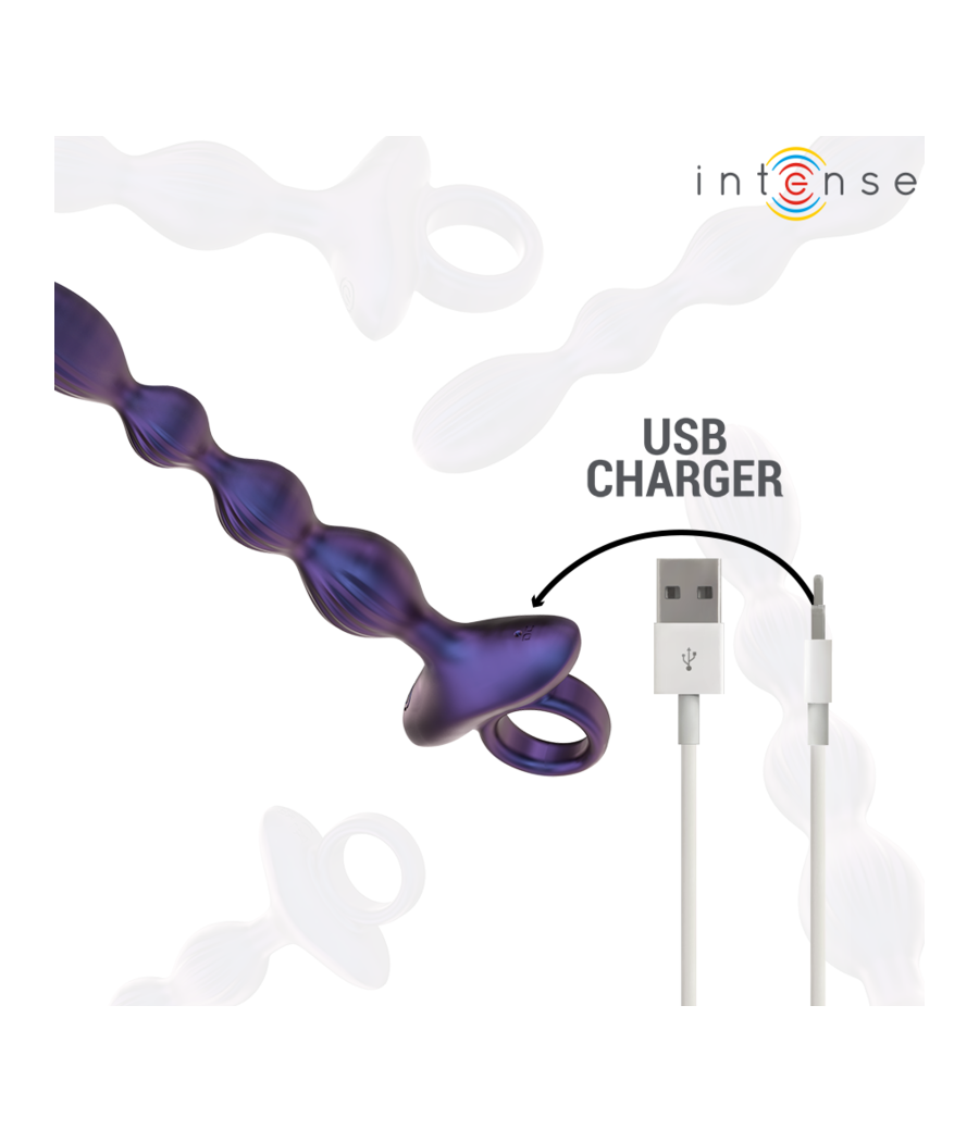 INTENSE - JACKIE VIBRATING ANAL PLUG MODEL 1 REMOTE CONTROL