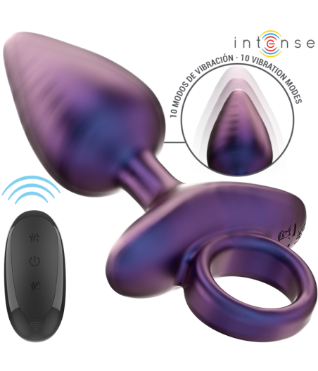 INTENSE - MICHAEL PLUG ANAL VIBRADOR MODELO 2 CONTROL REMOTO