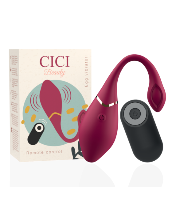CICI BEAUTY - PREMIUM SILICONE EGG VIBRATOR REMOTE CONTROL