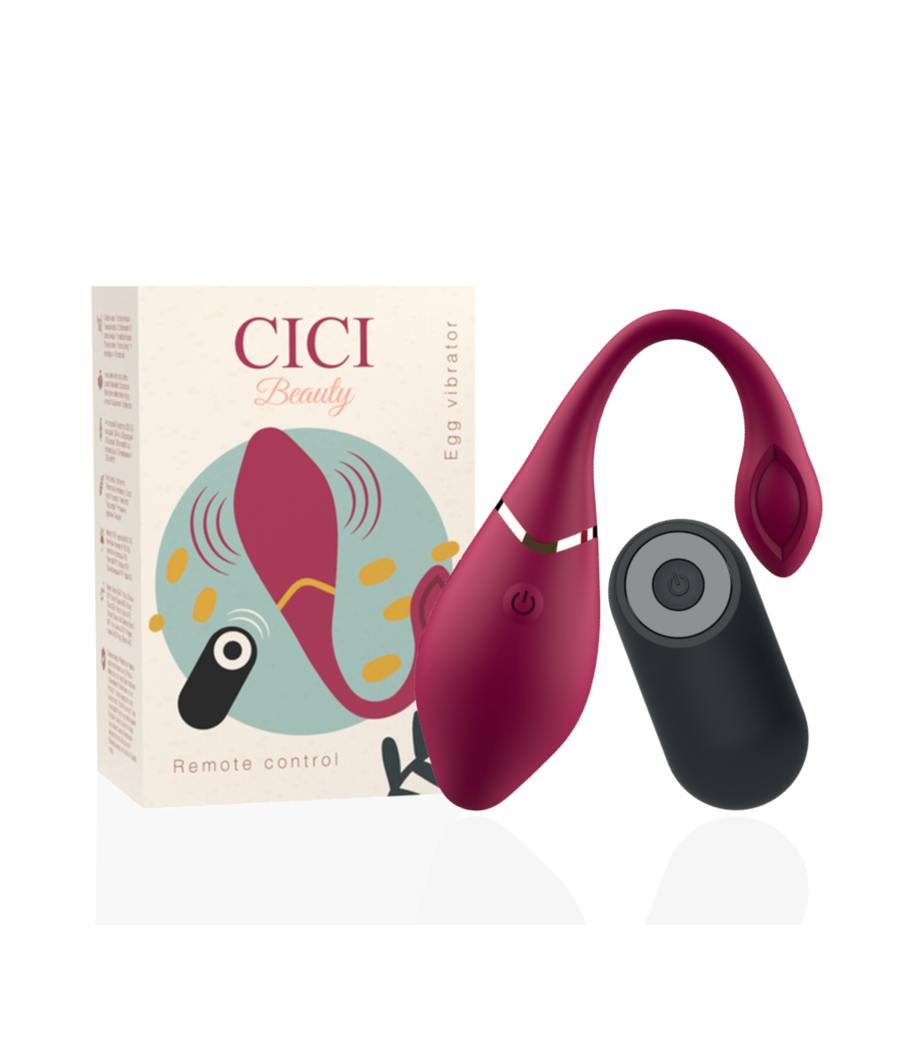 CICI BEAUTY - CONTROLE REMOTO PREMIUM SILICONE EGG VIBRADOR