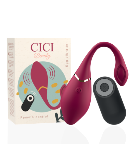 CICI BEAUTY - PREMIUM SILIKON EI VIBRATOR FERNBEDIENUNG