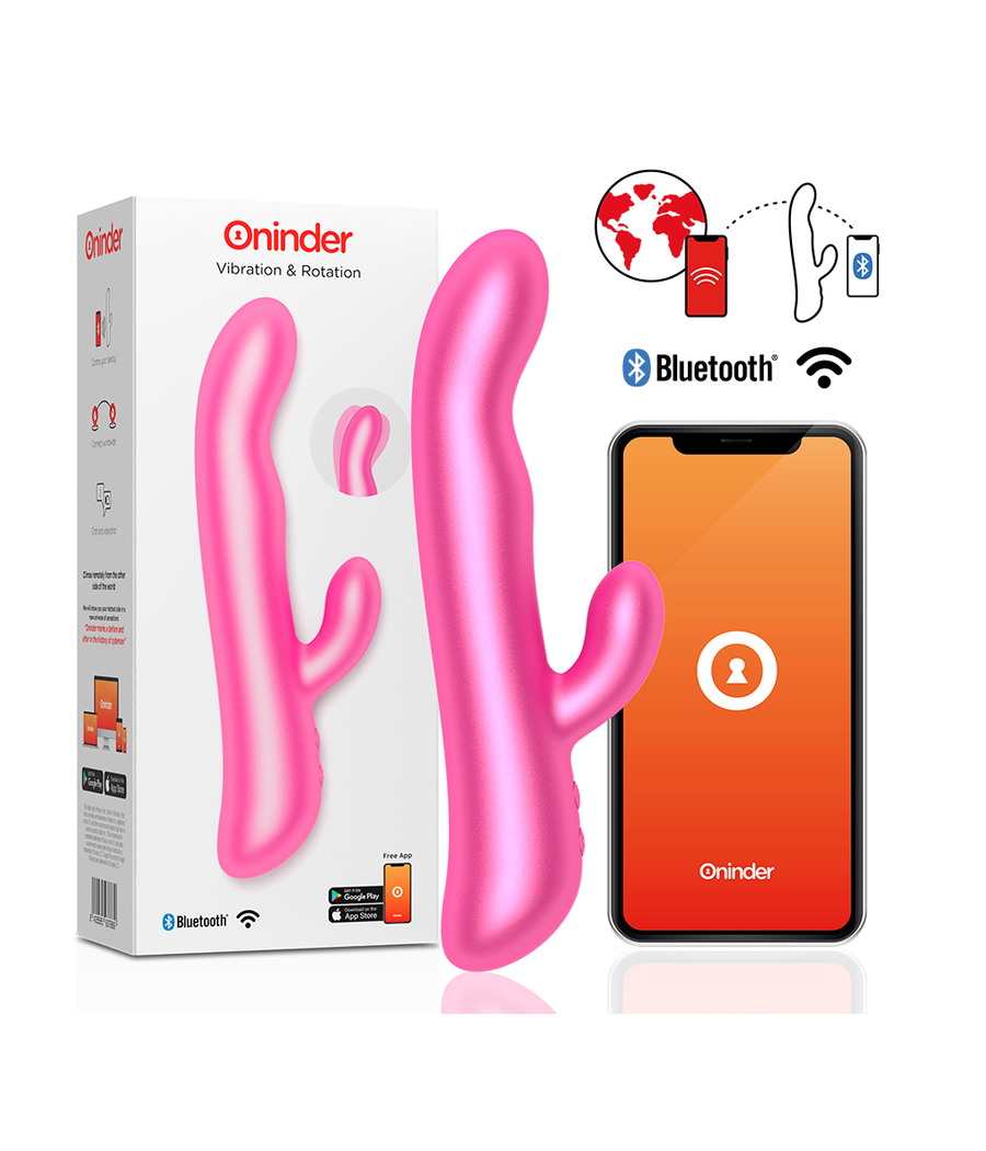 ONINDER - OSLO VIBRACIÓN Y ROTACIÓN ROSA - APLICACIÓN GRATUITA