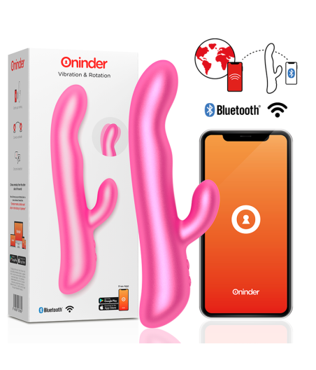 ONINDER - OSLO VIBRACIÓN Y ROTACIÓN ROSA - APLICACIÓN GRATUITA