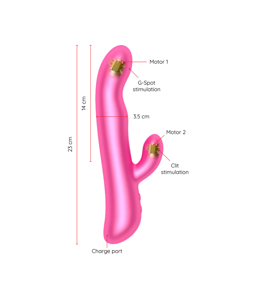 ONINDER - OSLO VIBRATION & ROTATION ROSA - KOSTENLOSE APP