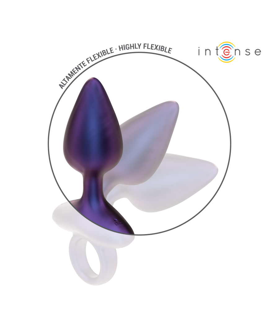 INTENSE - MICHAEL VIBRADOR ANAL PLUG MODELO 2 CONTROLE REMOTO