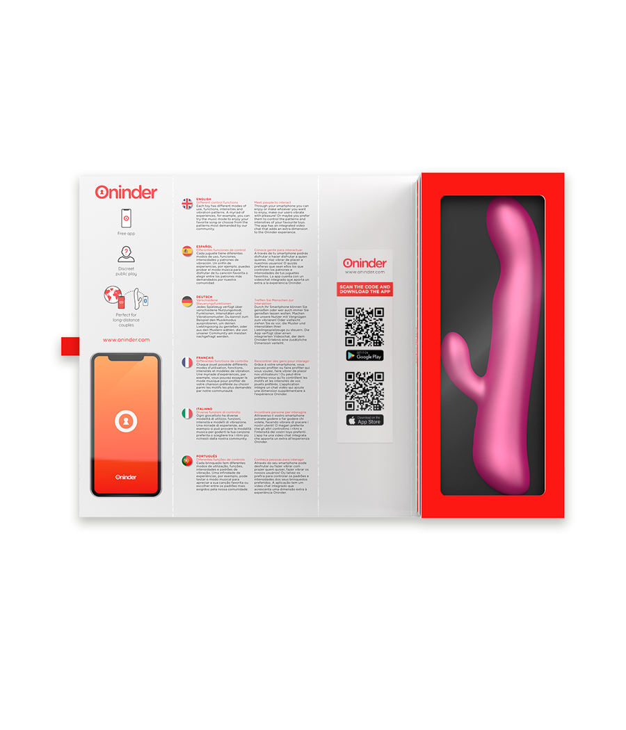 ONINDER - OSLO VIBRATION & ROTATION ROSA - KOSTENLOSE APP