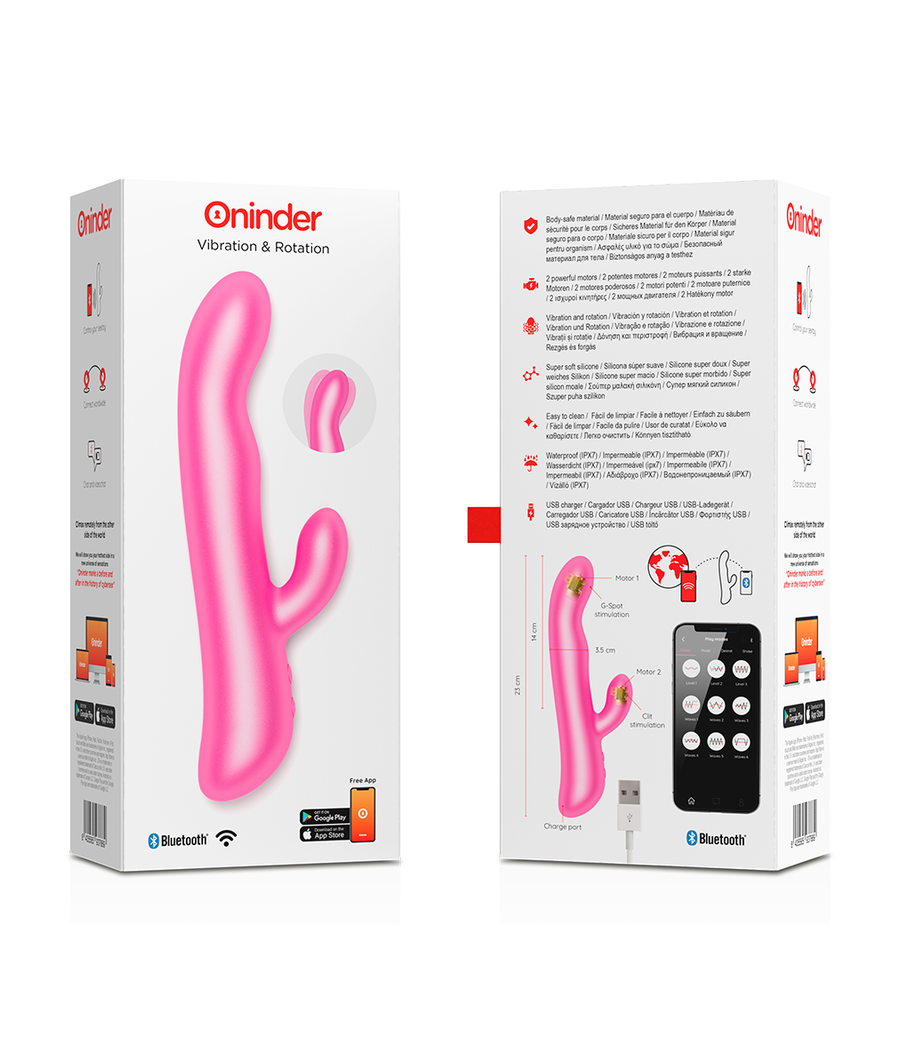 ONINDER - OSLO VIBRATION & ROTATION ROSA - KOSTENLOSE APP