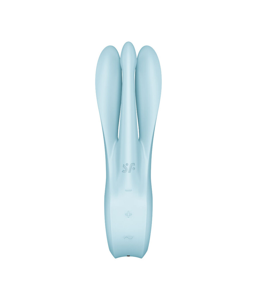 SATISFYER - THREESOME 1 VIBRATOR BLAU
