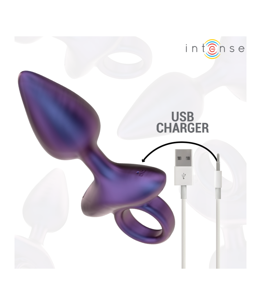 INTENSE - MICHAEL PLUG ANAL VIBRANT MODÈLE 2 TÉLÉCOMMANDE