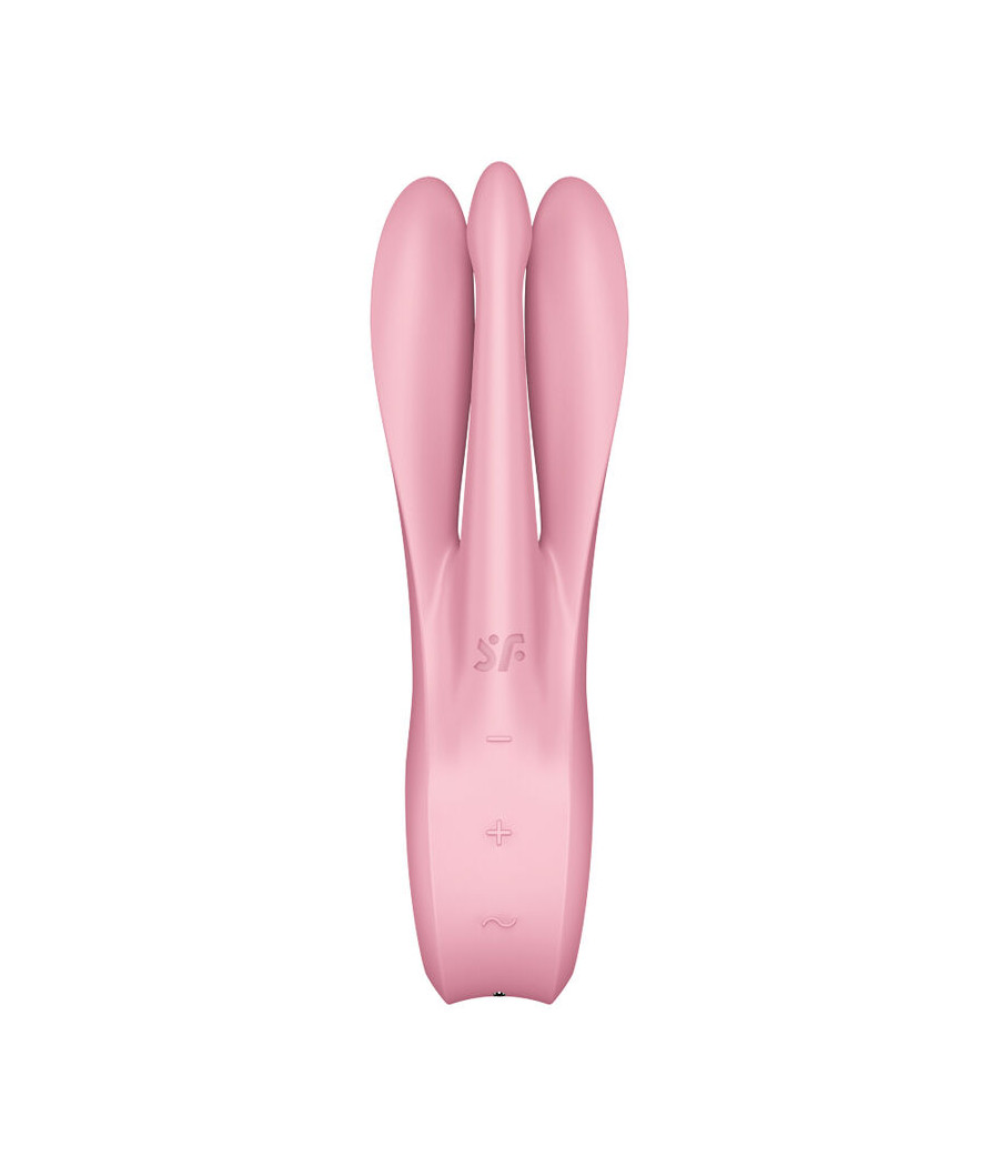 SATISFYER - THREESOME 1 VIBRATOR PINK
