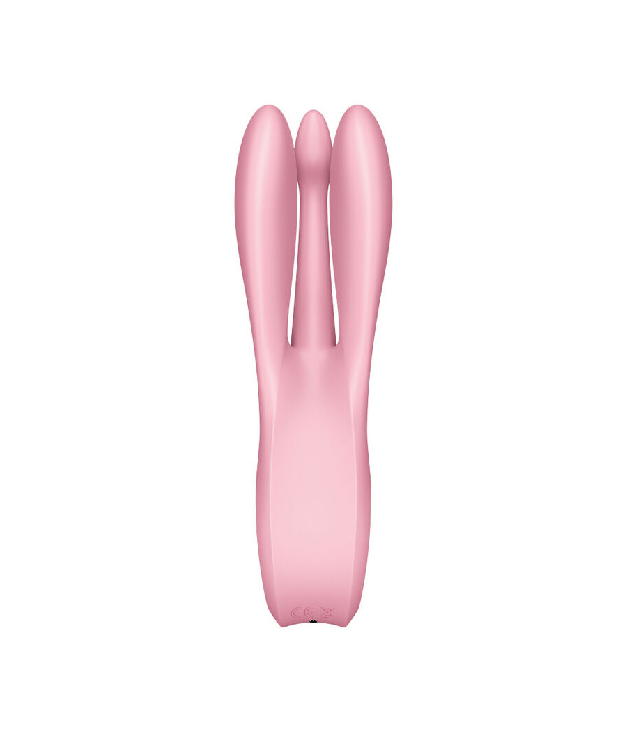 SATISFYER - THREESOME 1 VIBRATOR PINK