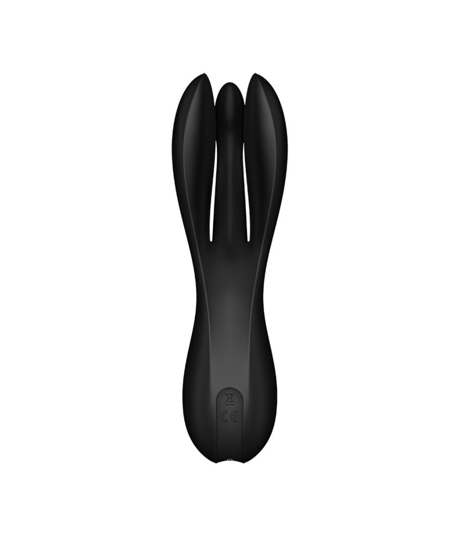 SATISFYER - THREESOME 2 VIBRATOR BLACK