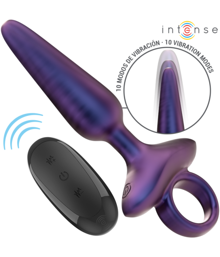 INTENSE - MARLON PLUG ANAL VIBRANT MODÈLE 4 TÉLÉCOMMANDE