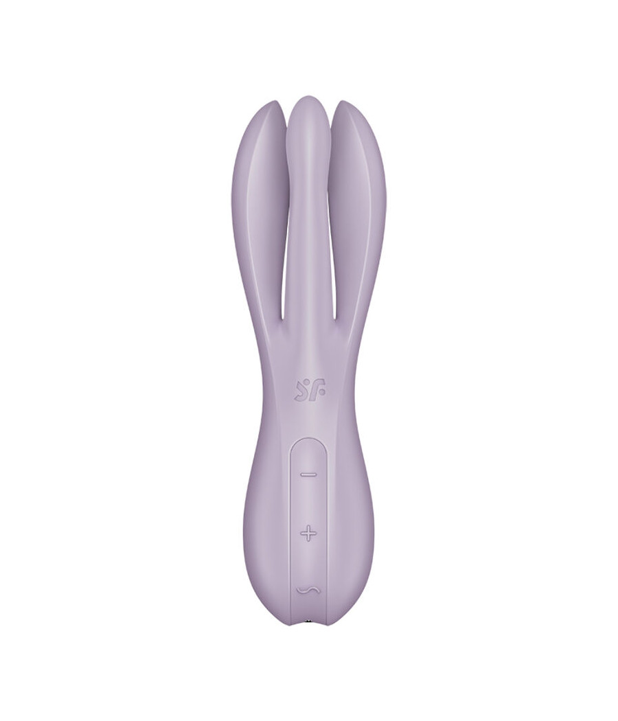 SATISFYER - VIBRATEUR THREESOME 2 VIOLET