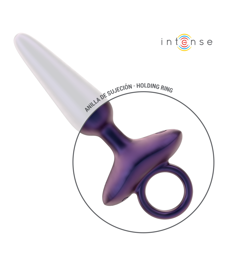 INTENSE - MARLON PLUG ANAL VIBRADOR MODELO 4 CONTROL REMOTO