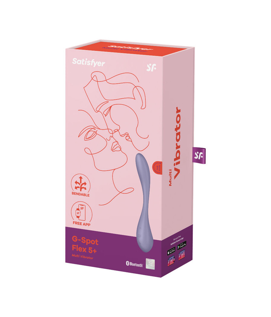 SATISFYER - MULTI VIBRADOR G-SPOT FLEX 5 LILS