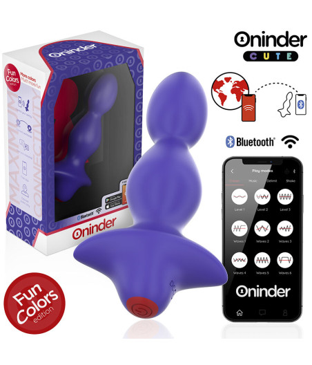 ONINDER CUTE - LOVE BUTT VIBRIERENDER ANALPLUG-DILATATOR - KOSTENLOSE WELTWEITE APP