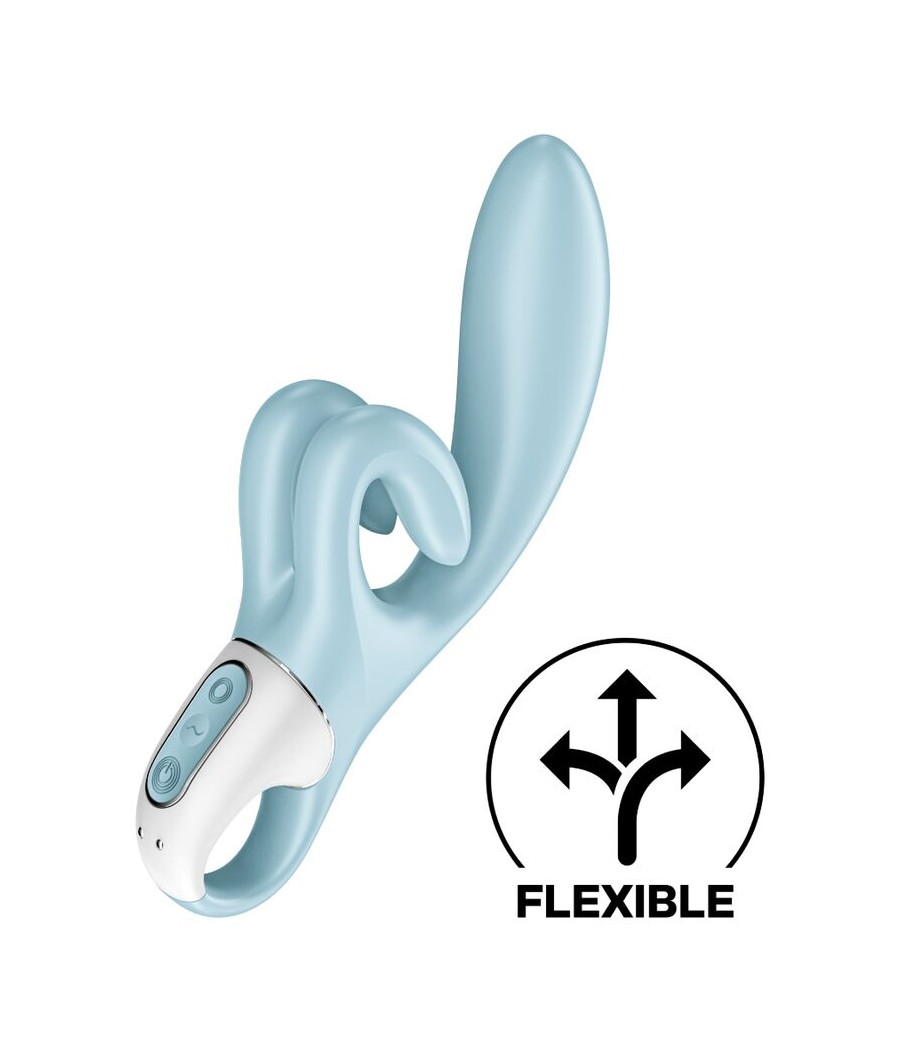 SATISFYER - VIBRATION DE LAPIN TOUCH ME BLEU