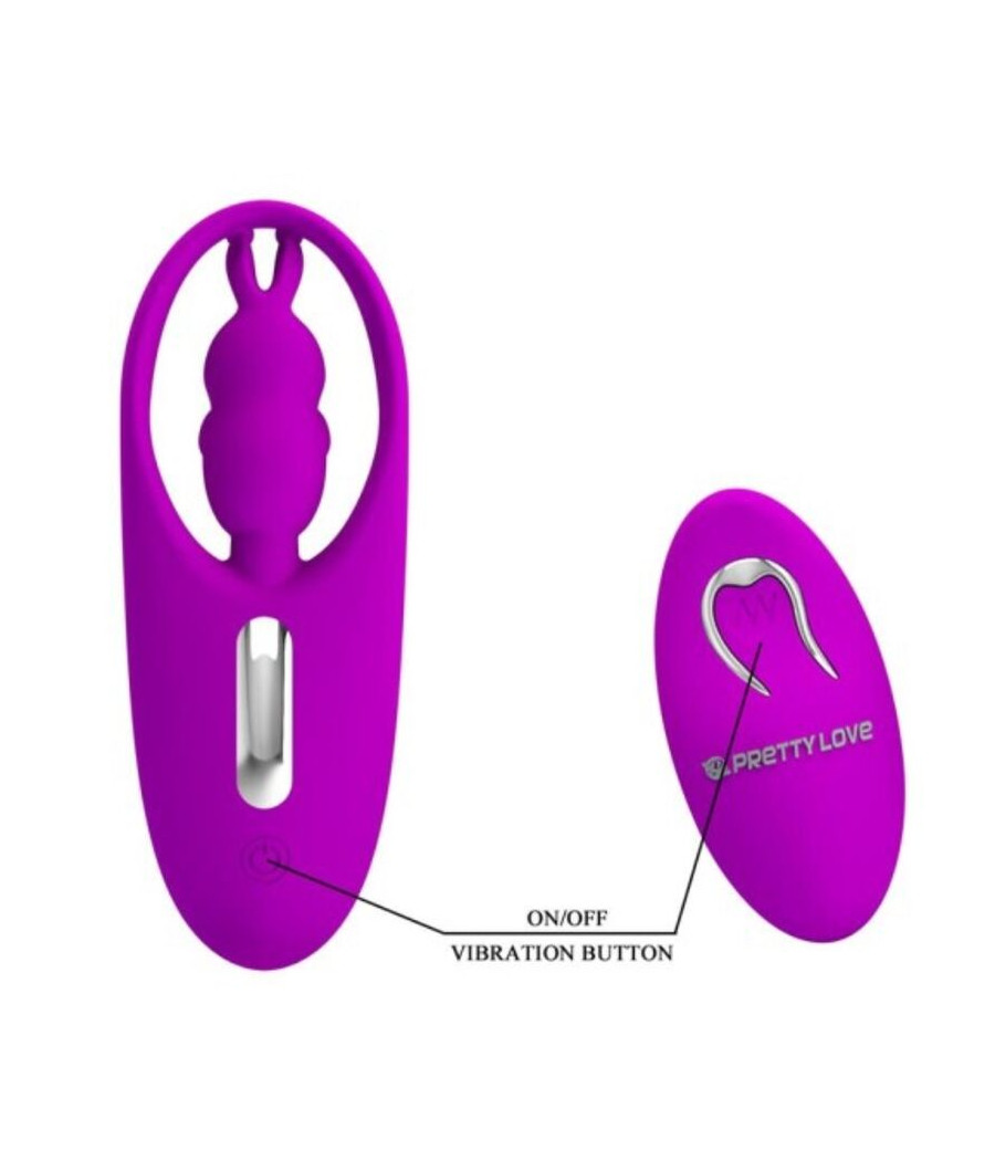 PRETTY LOVE - STIMOLATORE PER MUTANDINE CON TELECOMANDO WILD RABBIT LILLA