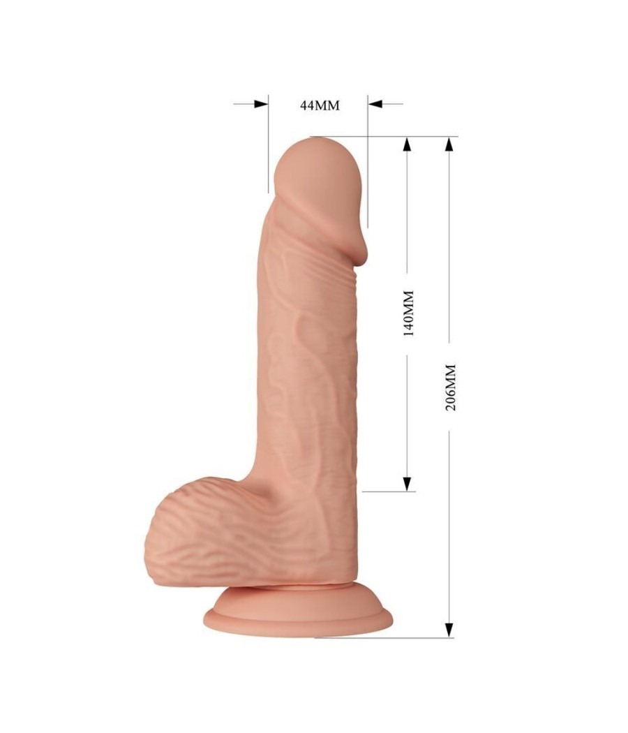 BAILE - BEAUTIFUL ENCOUNTER CATOBLEPAS FLEXIBLE REALISTIC DILDO 20.6 CM NATURAL