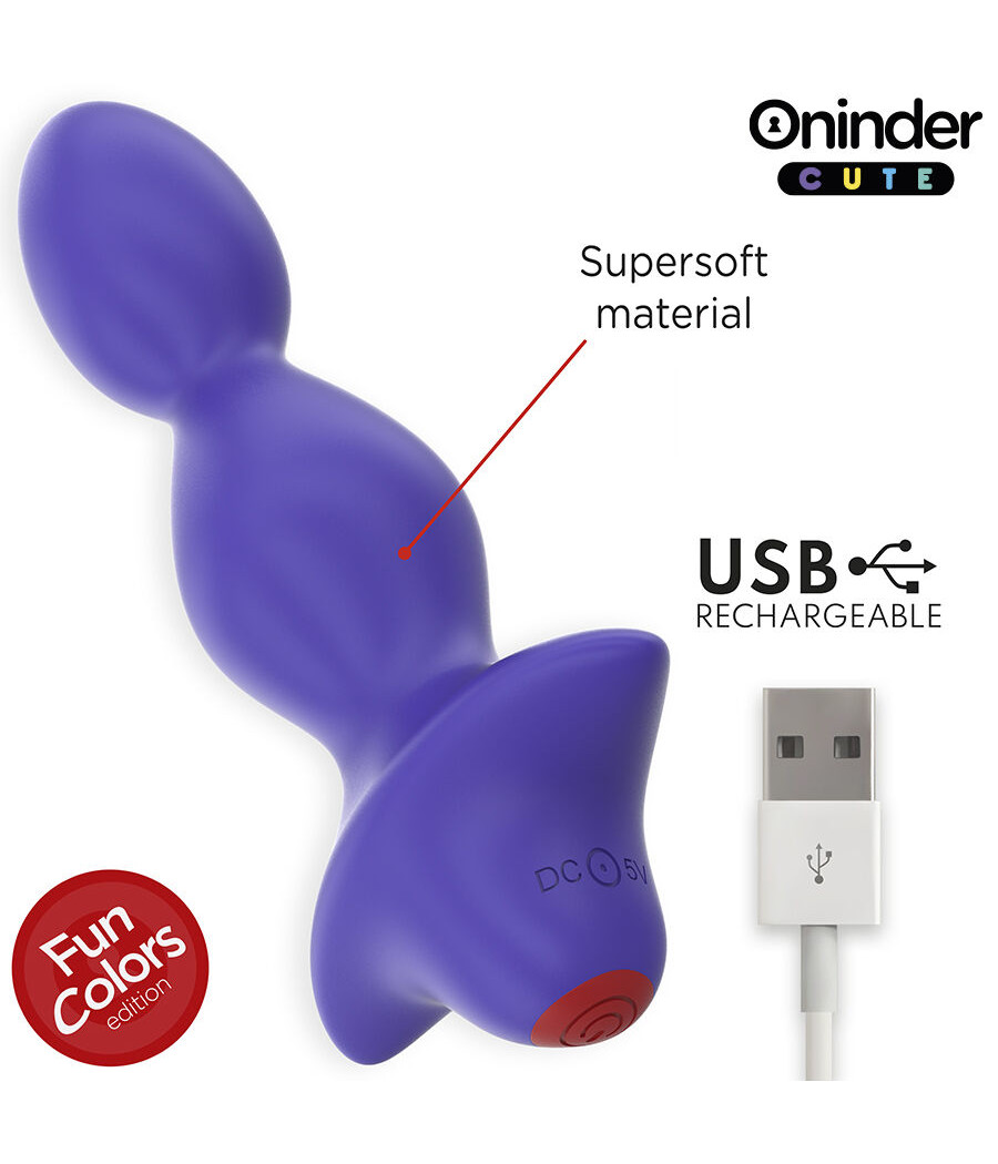 ONINDER CUTE - LOVE BUTT VIBRADOR PLUG ANAL DILATADOR - APP MUNDIAL GRATUITA