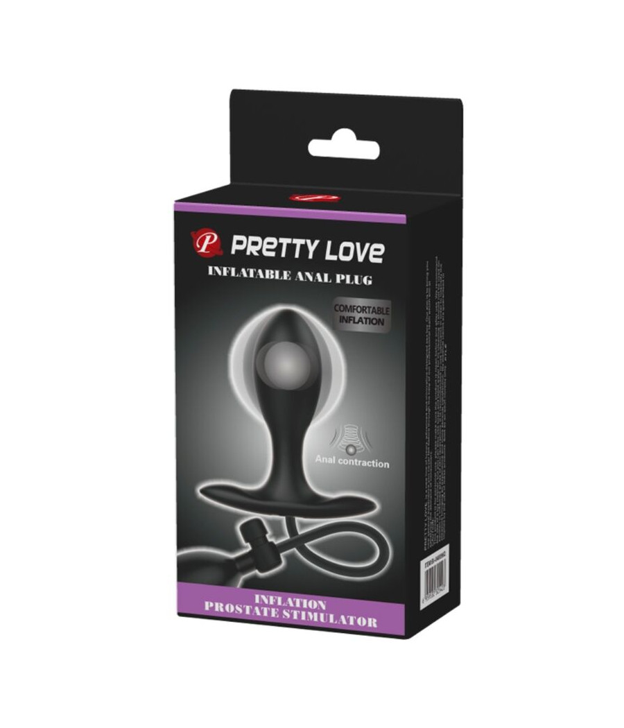 PRETTY LOVE - INFLATABLE ANAL PLUG BLACK