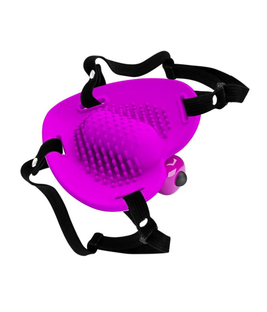 PRETTY LOVE - HEARTBEAT CLITORIS MASSAGER 10 VIBRATIONSMODI LILA