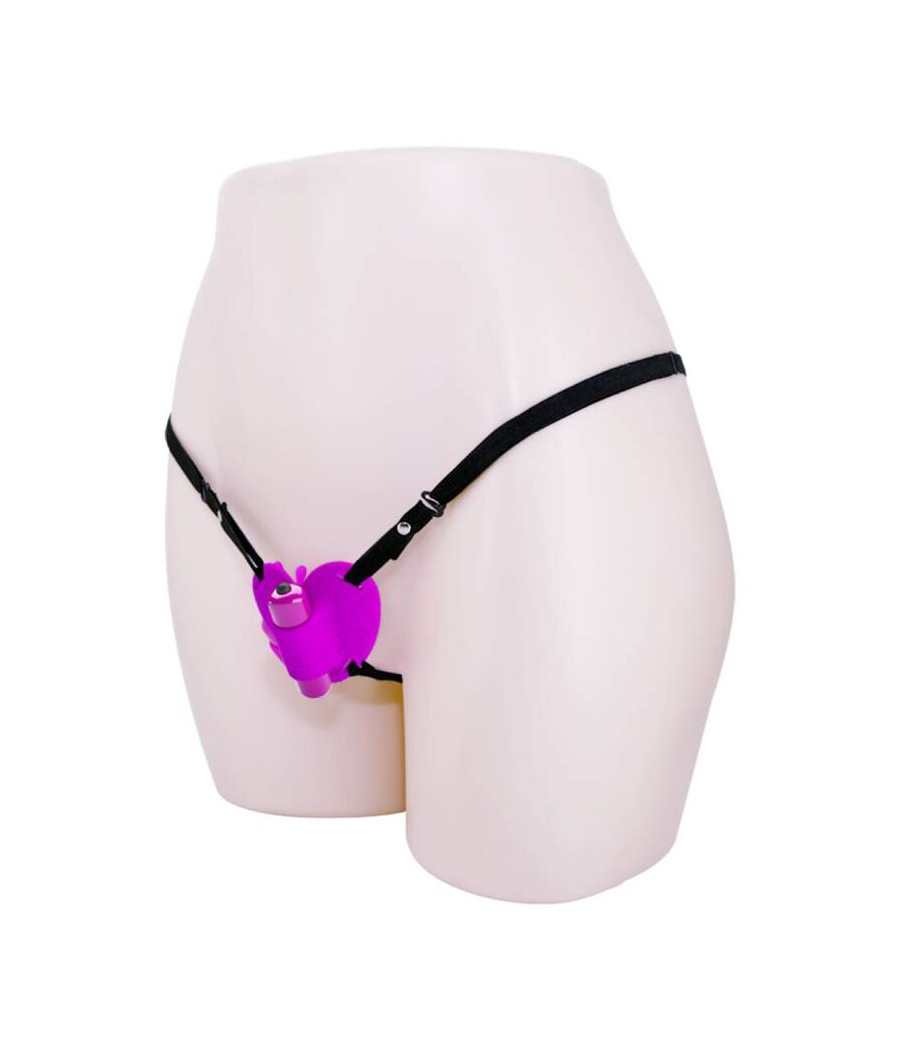PRETTY LOVE - HEARTBEAT CLITORIS MASSAGER 10 MODOS DE VIBRAO ROXO