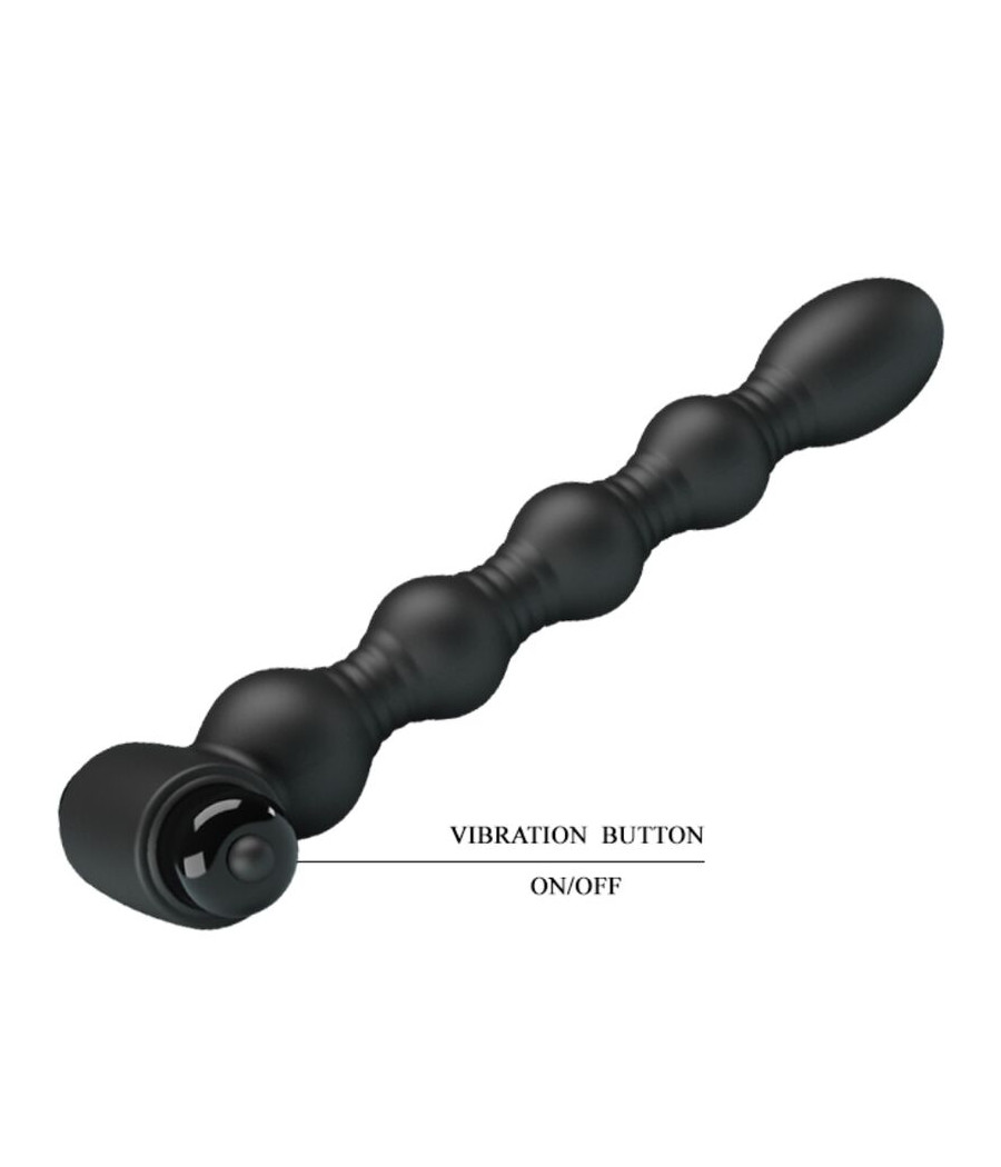 PRETTY LOVE - PLUG ANAL LYNN SILICONE 10 VIBRATIONS NOIR