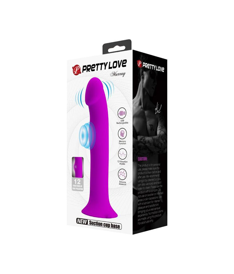 PRETTY LOVE - MURRAY VIBRATOR AND G-POINT STIMULATOR PURPLE