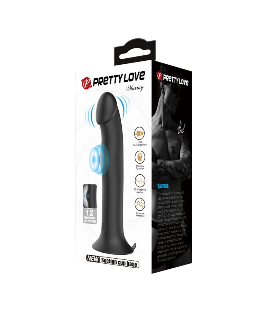PRETTY LOVE - VIBRATEUR ET SUCCION CLITORISÉ MURRAY BLACK