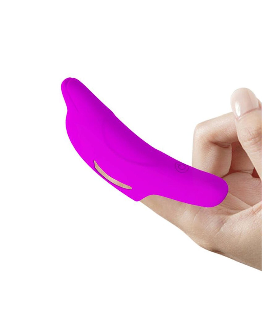 PRETTY LOVE - POTENTE STIMOLATORE DELLE DITA DELPHINI VIOLA