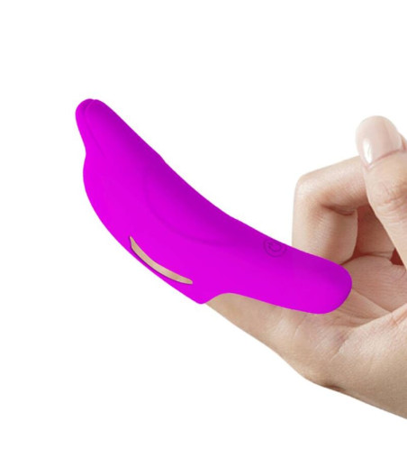 PRETTY LOVE - DELPHINI LEISTUNGSSTARKER LILA FINGERSTIMULATOR