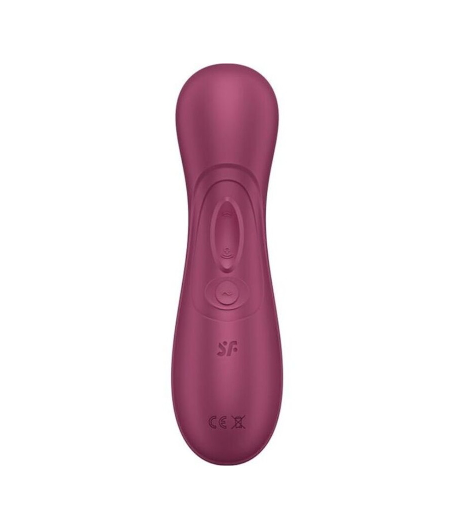SATISFYER - PRO 2 GENERATION 3 LIQUID AIR TECHNOLOGY WINE RED