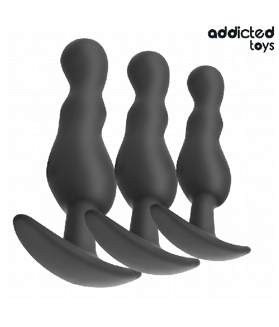 ADDICTED TOYS - SET DI 3 TAPPI ANALI MODELLO 1