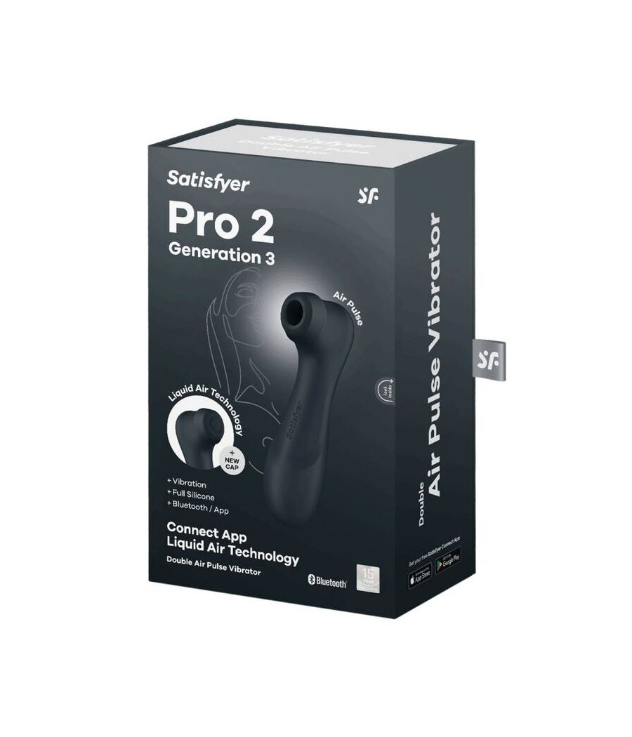 SATISFYER - PRO 2 GENERAZIONE 3 BLUETOOTH NERO E APP