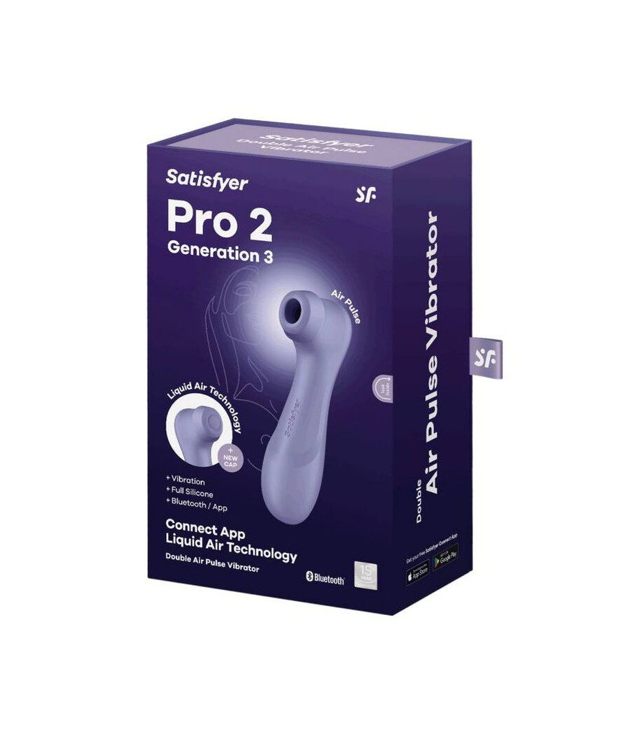SATISFYER - PRO 2 GENERACIÓN 3 LILA BLUETOOTH & APP