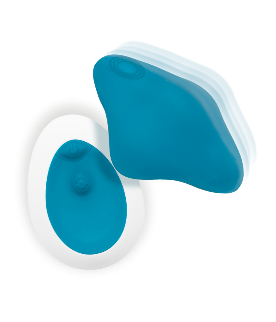 INTENSE - SAMANTHA PANTIE CONTROLE REMOTO AZUL